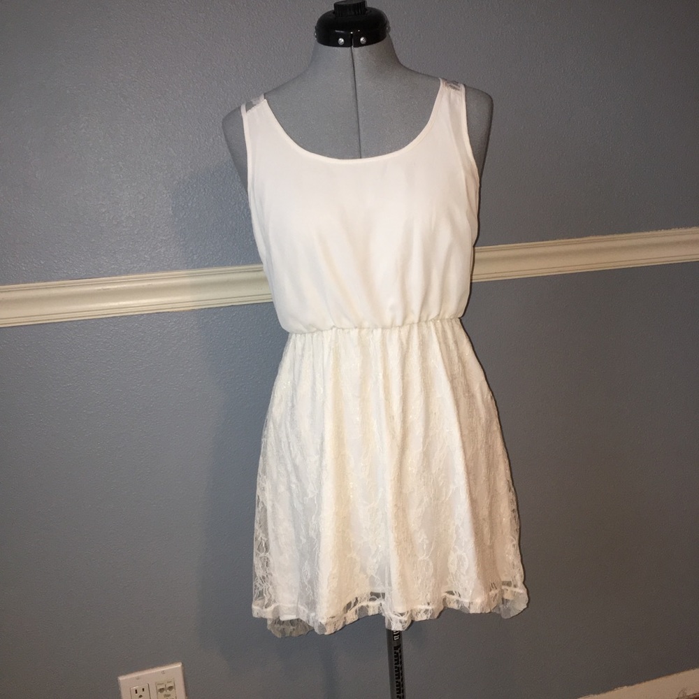 white dress